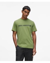 KARL LAGERFELD - Logo T-Shirt - Lyst