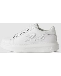 KARL LAGERFELD - Kapri Signia Low Sneakers - Lyst