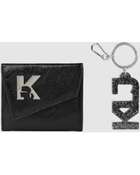 KL Jeans - Geo Wallet And Keychain Gift Set - Lyst