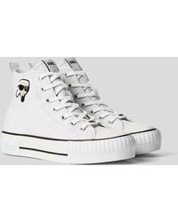 KARL LAGERFELD - Ikon Kampus Max Nft High Top Sneaker - Lyst