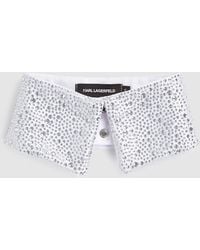 KARL LAGERFELD - Rhinestone Collar Handpicked By Hun Kim - Lyst