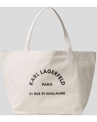 KARL LAGERFELD - Rue St-Guillaume Shopper - Lyst