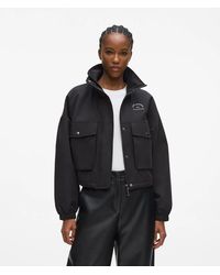 KARL LAGERFELD - Rue St-Guillaume Short Parka Jacket - Lyst