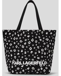 Karl Lagerfeld - K/ikonik Choupette Reversible Shopper - Lyst