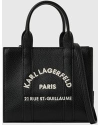 KARL LAGERFELD - Rue St-Guillaume Mini Tote Bag - Lyst