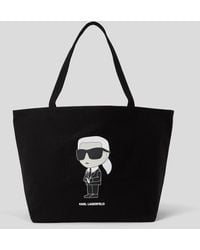 Karl Lagerfeld - Ikonik Shopper Mit Logo-Print - Lyst