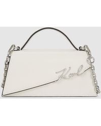 KARL LAGERFELD - K/Signature Slim Crossbody Bag - Lyst
