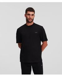 KARL LAGERFELD - Logo Loungewear T-Shirt - Lyst