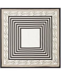 KARL LAGERFELD - K/Autograph Silk Scarf - Lyst