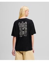 Karl Lagerfeld - Kl X Jorge Parra Oversized T-shirt - Lyst