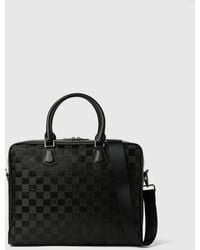 KARL LAGERFELD - Sac Pour Ordinateur Portable Monogram À Motif Damier, Homme, Taille - Lyst