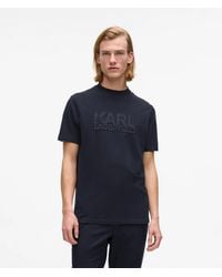 KARL LAGERFELD - T-Shirt À Logo, Homme, Taille - Lyst