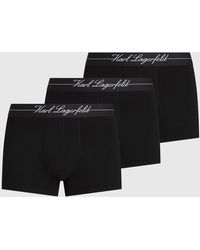 KARL LAGERFELD - Hotel Karl Trunks – 3-Pack - Lyst