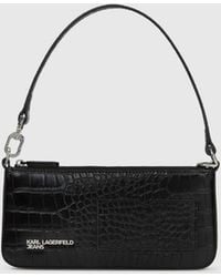 KL Jeans - Transformable Croco Pouch - Lyst