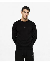 KARL LAGERFELD - Monogram Cashmere Blend Loungewear Sweater - Lyst