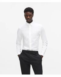 KARL LAGERFELD - Monogram Slim‑Fit T‑Shirt - Lyst