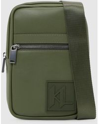 KARL LAGERFELD - Monogram Patch Slingbag - Lyst