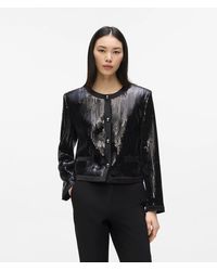 KARL LAGERFELD - Sequin Jacket - Lyst