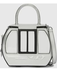 KARL LAGERFELD - Ikon Gondola Top Handle Bag - Lyst
