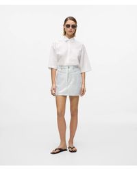 KL Jeans - Metallic Mini Skirt - Lyst