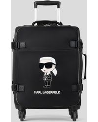 Karl Lagerfeld - Valise À Roulettes En Nylon K/ikonik - Lyst