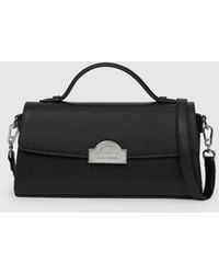 KARL LAGERFELD - Rue St-Guillaume Metal Crossbody Bag - Lyst
