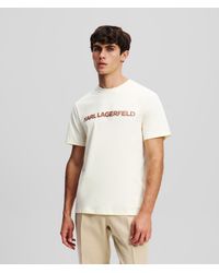 Karl Lagerfeld - T-Shirt Mit Karl-Logo, Mann, Größe: Xl - Lyst