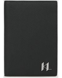 KARL LAGERFELD - K/Monogram Reisepassetui, Herren, Größe - Lyst