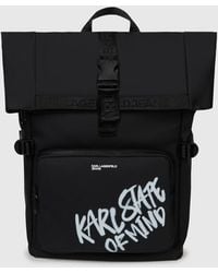KL Jeans - Coated Karl Quote Backpack - Lyst