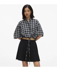KL Jeans - Boxy Checked Blouse, Multicoloured - Lyst