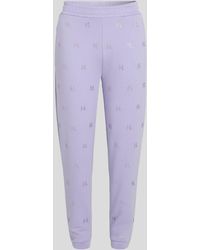 Karl Lagerfeld - Kl Monogram Rhinestone Sweatpants - Lyst