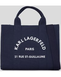 Karl Lagerfeld - Rue St-guillaume Medium Square Tote Bag - Lyst