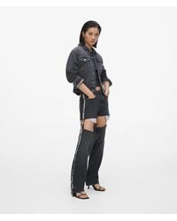 KL Jeans - High-Rise Cut-Out Straight Jeans - Lyst