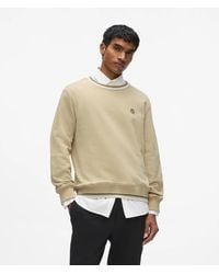 KARL LAGERFELD - Ikon Stripe Detail Sweatshirt - Lyst