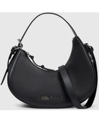 KL Jeans - Rounded Leather Top Handle Bag - Lyst