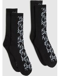 KL Jeans - Monogram Socks - Lyst