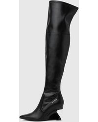 KARL LAGERFELD - Waverly Over-Knee Boots - Lyst