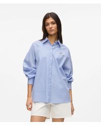 KARL LAGERFELD - Ikon Striped Shirt - Lyst