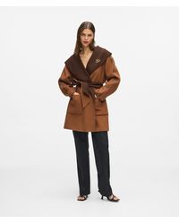 KARL LAGERFELD - Reversible Wool-Blend Coat - Lyst