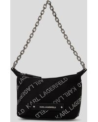 Karl Lagerfeld - K/essential Crystal Mini Shoulder Bag - Lyst
