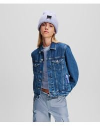 KL Jeans - Regular-Fit Denim Jacket - Lyst