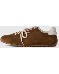 KARL LAGERFELD - Astra Volly Suede Sneakers - Lyst
