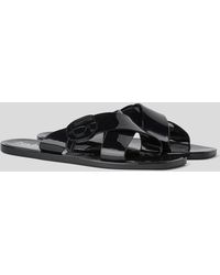 KARL LAGERFELD - Ikon Nft Kross Sandals - Lyst