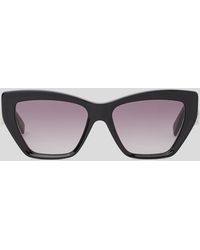Karl Lagerfeld - Lunettes De Soleil Avec Logo Découpé Signature, Femme, Taille - Lyst