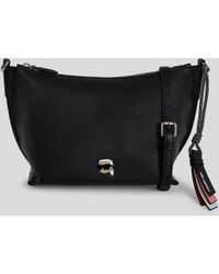 Karl Lagerfeld - Ikon Grainy Shoulder Bag - Lyst