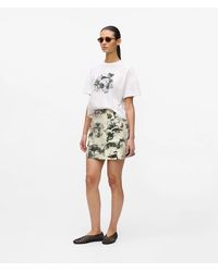 KARL LAGERFELD - All-Over-Print Mini Skirt, Multicoloured - Lyst