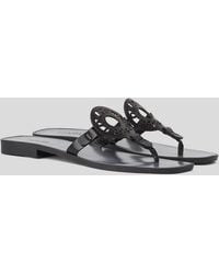 KARL LAGERFELD - Ring Logo Sandals - Lyst