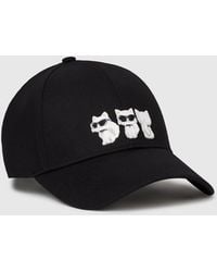 KARL LAGERFELD - Ikon Choupette Cap - Lyst