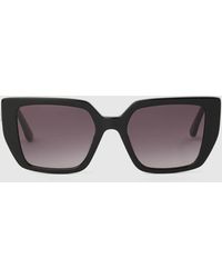KARL LAGERFELD - Autograph Chunky Sunglasses - Lyst