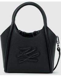 KARL LAGERFELD - K/Autograph Patch Mini Tote Bag - Lyst